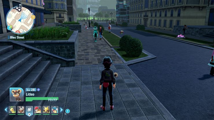 An image showing the exact location to find the Orange Flabebe