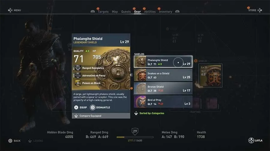 Phalangite Shield (Shield)