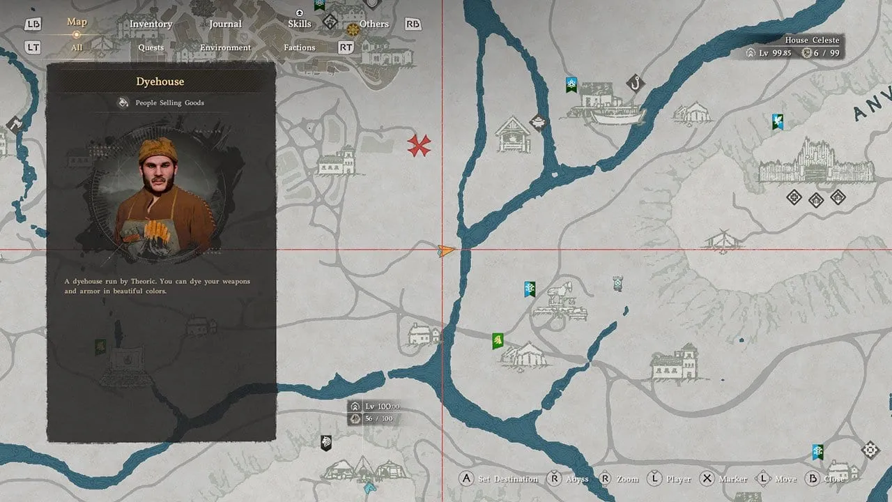 Where To Dye Armor & Clothes In Crimson Desert