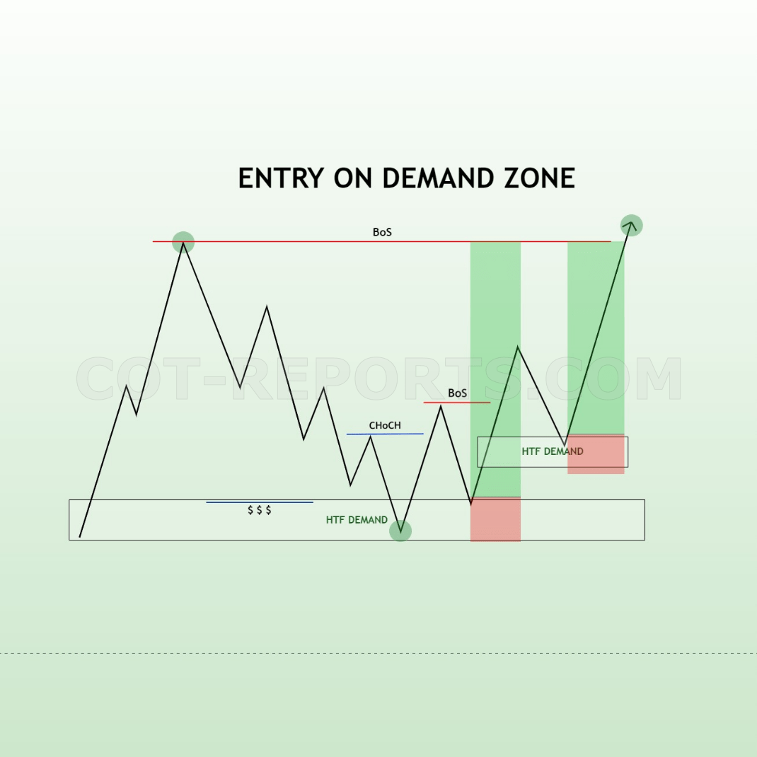 HOW TO ENTER AT DEMAND ZONE COT REPORTS