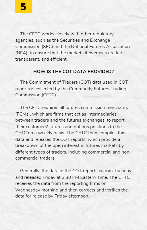 COT Report PDF Guide Page 5